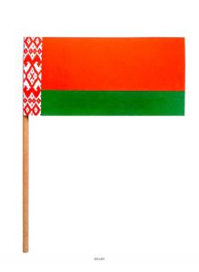 Флажок с символикой Республики Беларусь