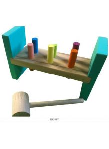 Игрушка развивающая деревянная pinocchio «Молоточек»  WOOD16