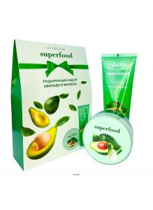 Подарочный набор SUPERFOOD «Авокадо и фенхель» 490 г