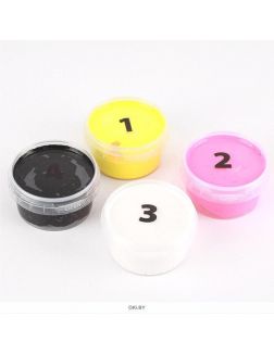 Картина из легкого пластилина Корова ТМ Moon Light Clay мини 30х30 см
