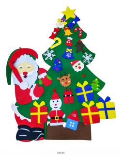 Елка фетровая для детского творчества