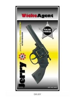 Пистолет Jerry 8-зарядный Gun Western 192 мм  sohni-wicke (0432F)