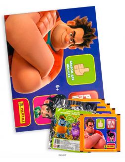 Комплект детский Супер подарок № 8. Панини Ральф против интернета и «Веселые монстрики» в ассортименте