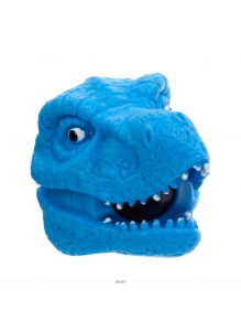 Жмяка Голова динозавра «Dinosaur World» 9 см 4 цвета в ассортименте