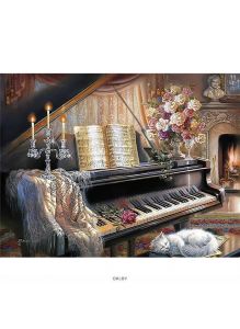 Набор для творчества «Рисование по номерам» «Пианино», 40х50 см