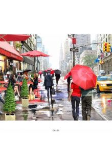 Набор для творчества «Рисование по номерам» «Улица Нью-Йорка», 40х50 см