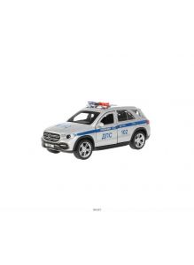 Машина MERCEDES-BENZ GLE полиция, модель коллекционная, Технопарк, 12 см
