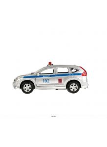 Машина HONDA CR-V полиция, модель коллекционная, Технопарк, длина 12 см