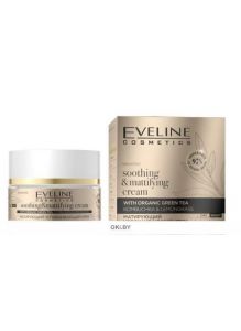 Eveline | Крем для лица матирующий «Успокаиваюший» ORGANIC GOLD, 50 мл