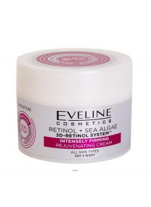 Eveline | Крем для лица «Омолаживающий - интенсивный лифтинг», «Ретинол + морские водоросли» 45+ для всех типов кожи, 50 мл