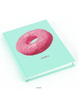 Ежедневник «Donut» «КанцЭксмо» недатированный, А6, 112 л, матовая ламинация