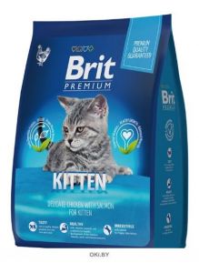 Brit сухой корм для котят Premium Kitten курица 8 кг