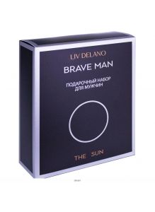 LIV DELANO | Подарочный набор  для мужчин BRAVE MAN «The sun» 500 г