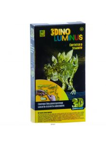 Люминисцентные динозавры 3DINO LUMINUS, 6 видов