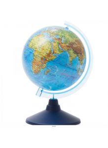 Глобус физический  на синей подставке Globen диаметр 15см