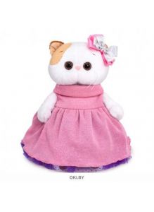 Мягкая игрушка «Кошечка Ли-Ли  в платье с люрексом» «Budi Basa» 24 см (LK24-068)