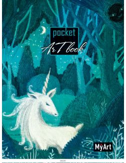 Блокнот «Единорог» «MyArt. Pocket ArtBook» 80 л
