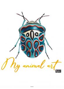 Блокнот «My animal Art. Жук» «MyArt» 40 л, нелинованный