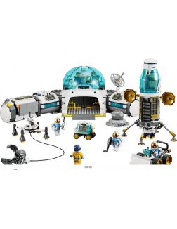 Конструктор LEGO City «Лунная научная база» (60350, city)