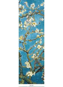 Закладка с резинкой «Ван Гог. Цветущие ветки миндаля»