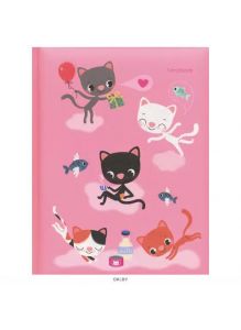 Книга для записей А6 48л Чудесные коты (арт. КЗБ6483123)