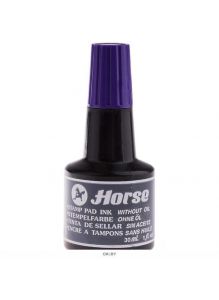 Краска штемпельная фиолетовая 30мл Horse (арт. 30CC. /VIOLET)