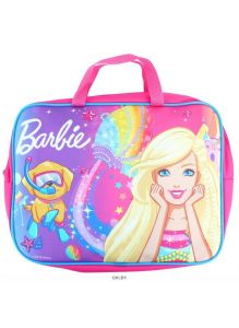 Папка-сумка для тетрадей А4 с ручками «Barbie»
