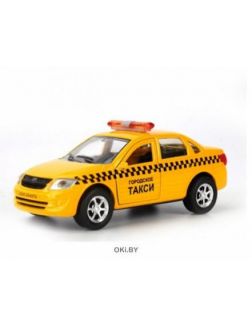 Машина «Лада Гранта. Такси» «Технопарк» 12 см металлическая (SB-16-41-T)