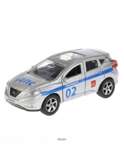 Машина «Nissan Murano. Полиция» «Технопарк» 12 см металлическая (SB-17-75-NM-P-WB)