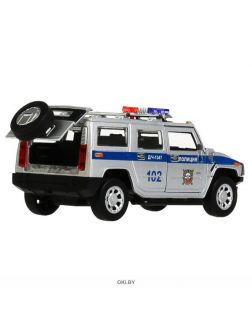 Машина «Hummer H2. Полиция» «Технопарк» 12 см металлическая (HUM2-12POL-SR)