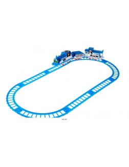 Железная дорога «Синий трактор» «Технодрайв» 137 см 11 предметов (2012B120-R)