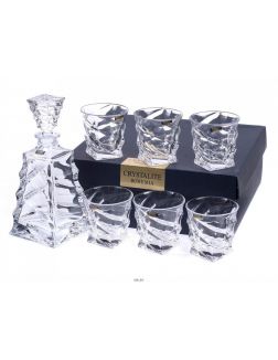 Набор для питья стеклянный «CASABLANCA» 7 предметов: графин 750 мл, 6 стаканов 300 мл (арт. 2K9/99999/9/99V87/379-7M8)