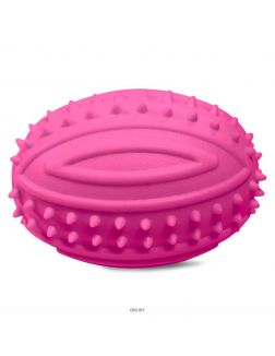 Игрушка для собак из резины «Мяч для регби с шипами»  90 мм