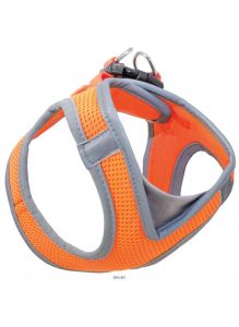 Triol | Мягкая шлейка-жилетка нейлоновая оранжевая M, обхват груди 410-460 мм