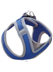Triol | Мягкая шлейка-жилетка нейлоновая синяя S, обхват груди 360-410 мм