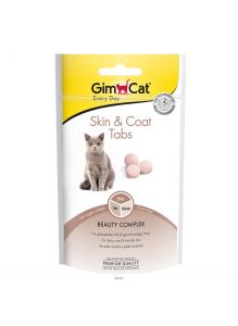 GIMCAT | Витамины для кошек для кожи и шерсти Skin and coat tabs 40 г