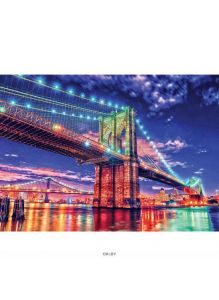 Алмазная живопись 50*65см - Бруклинский мост (арт. DV-11880-14)