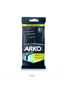 ARKO MEN | cтанки для бритья Reg2 (2 лезвия 3шт) NEW