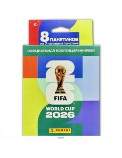 Блистер Panini FIFA 2026 Блистер внутри 8 пакетиков