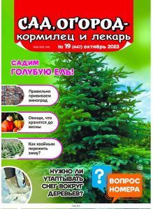 Сад огород — кормилец и лекарь 19 / 2023