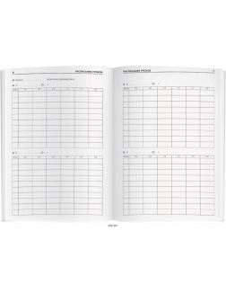 Ежедневник учителя «Цветы» (зеленый)