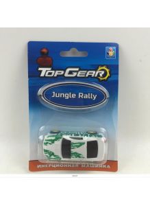 Top Gear машинка Jungle Rally пластиковая инерционная