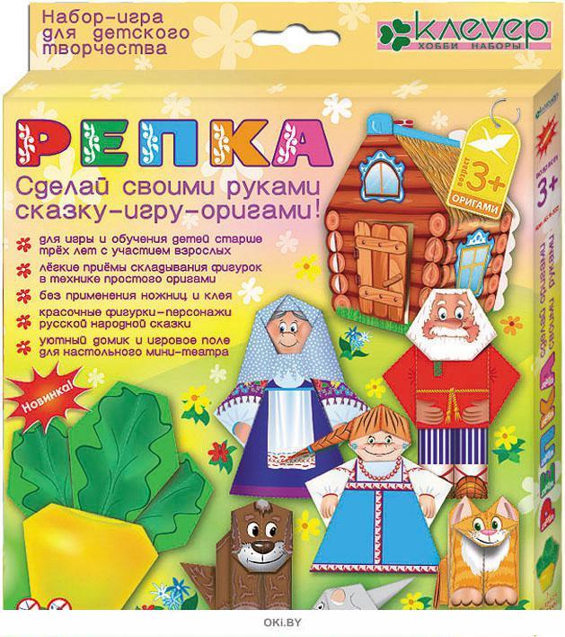 Игра Аппликация, Репка, А4, 200*145*1 мм, 6 листов