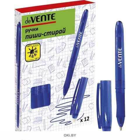 Купить Ручка гелевая deVENTE, d=0,7 мм, «Пиши-стирай», с ластиком ...